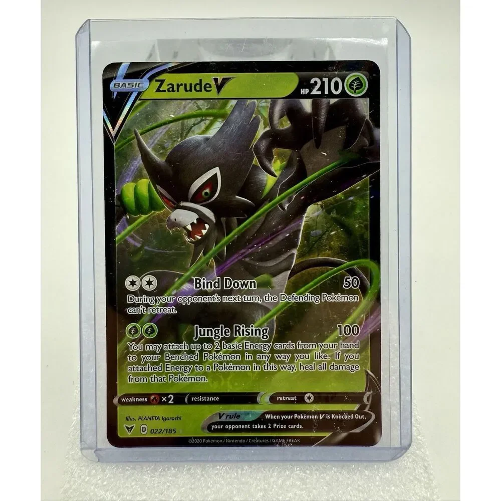 Zarude V 022/185‎ Vivid Voltage Ultra Rare Holo Pokemon Card NM